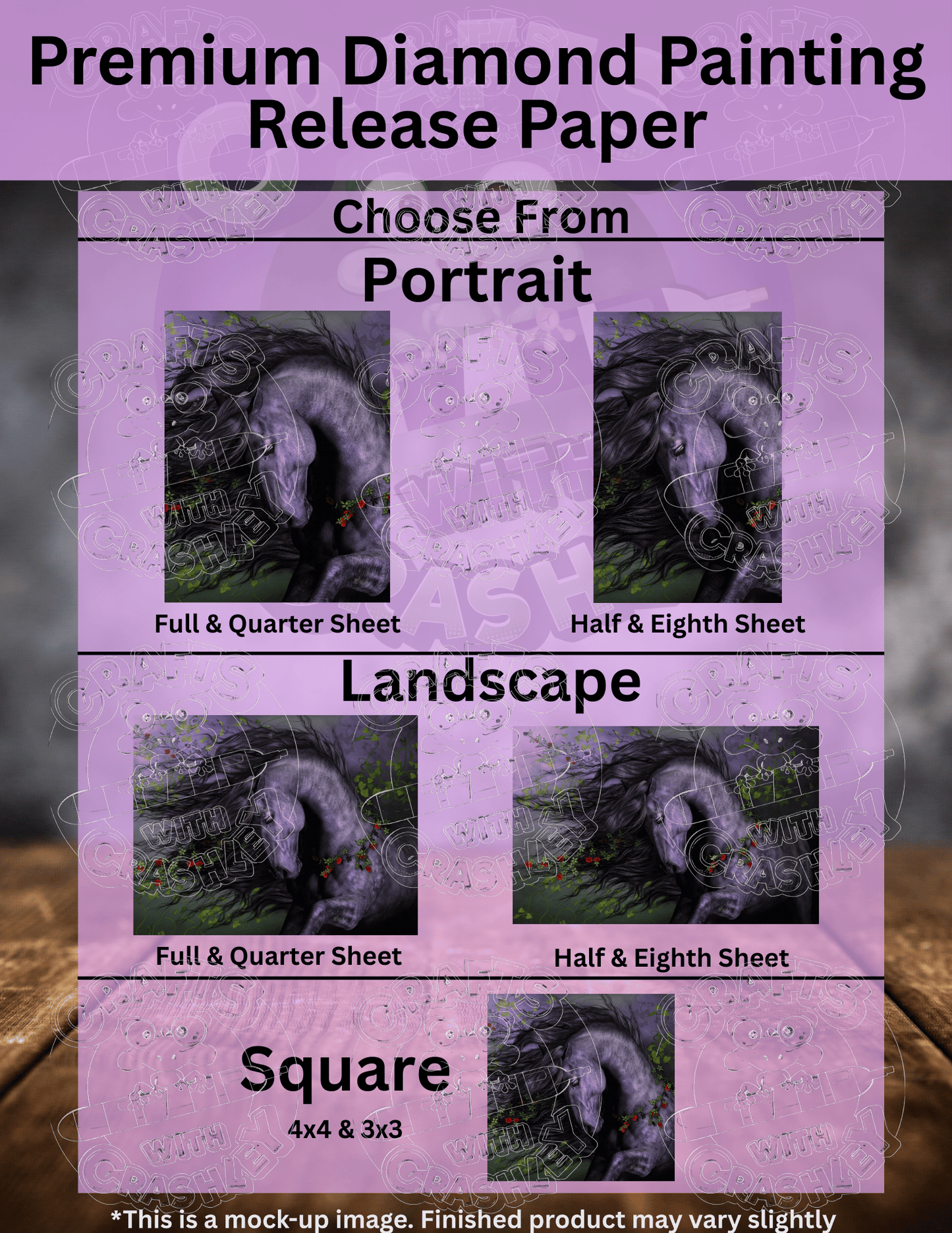 "Wild Rose" by ©Laurie Prindle Premium Accessories for Diamond Painting