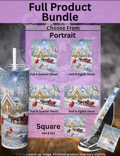 "Sleigh Ride" by ©Dona Gelsinger Premium Accessories for Diamond Painting