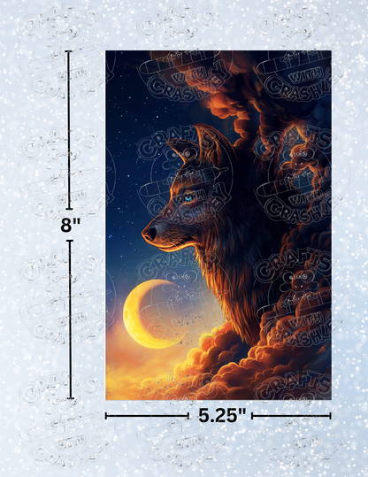 "Night Guardian" by ©JoJoes Art Decorative Diamond Painting Release Papers