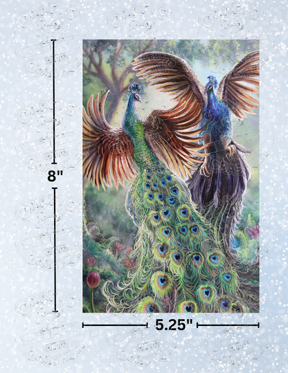 "Birds of a Feather" by ©Dakota Daetwiler Decorative Diamond Painting Release Papers