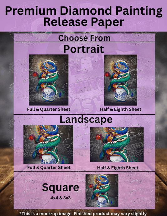 "Sake Dragon" by ©Stanley Morrison Premium Accessories for Diamond Painting