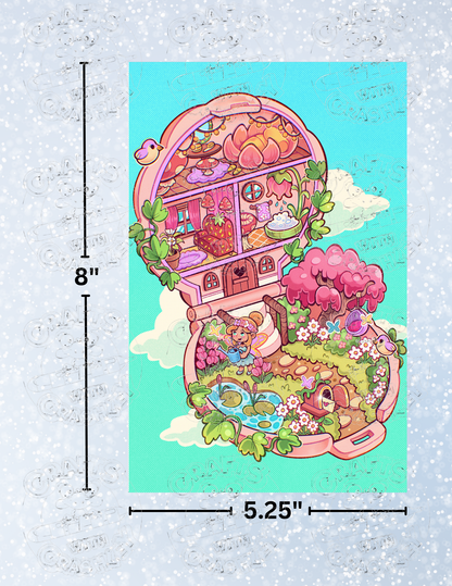 "Fairy Pocket House" by ©Mrs Butter D Decorative Diamond Painting Release Papers