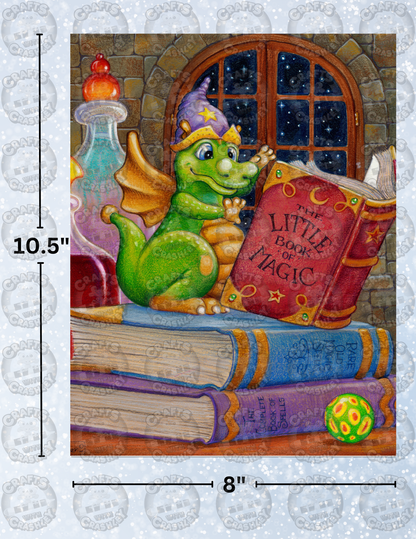 "A Little Bit of Magic" By ©Randal Spangler Decorative Diamond Painting Release Papers