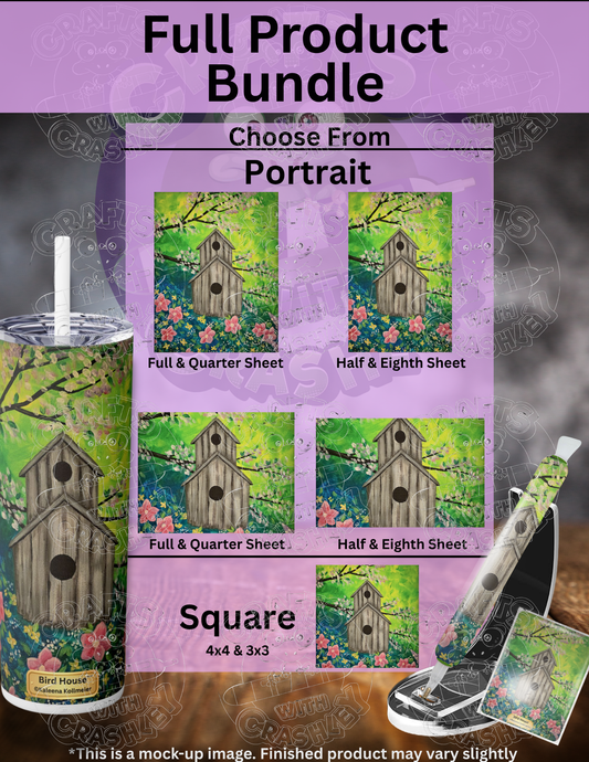 "Bird House" by ©Kaleena Kollmeier Premium Accessories for Diamond Painting