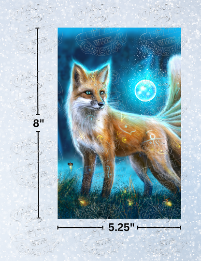 "Kitsune Tuskiko" By ©Anthony Christou Decorative Diamond Painting Release Papers