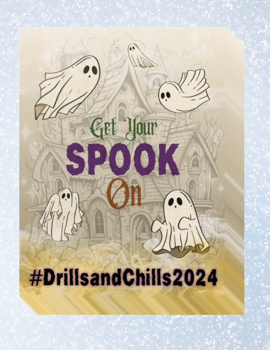 "#DrillsAndChills2024" Decorative Diamond Painting Release Papers