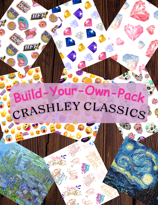 Crashley Classics Build Your Own Pack Premium Decorative Release Papers