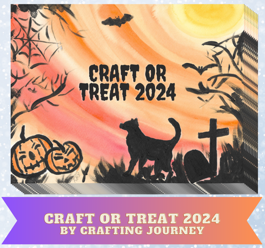 "Craft Or Treat 2024" By Crafting Journey Decorative Diamond Painting Release Papers