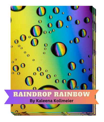 "Dewdrop Rainbow" by Kaleena Kollmeier Decorative Diamond Painting Release Papers