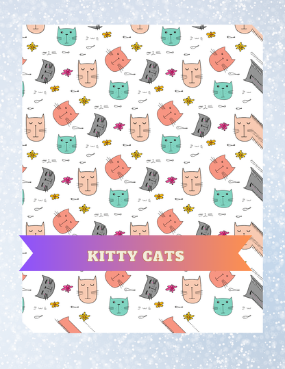 "Kitty Cats" Decorative Diamond Painting Release Papers