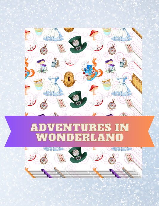 "Adventures In Wonderland" Decorative Diamond Painting Release Papers