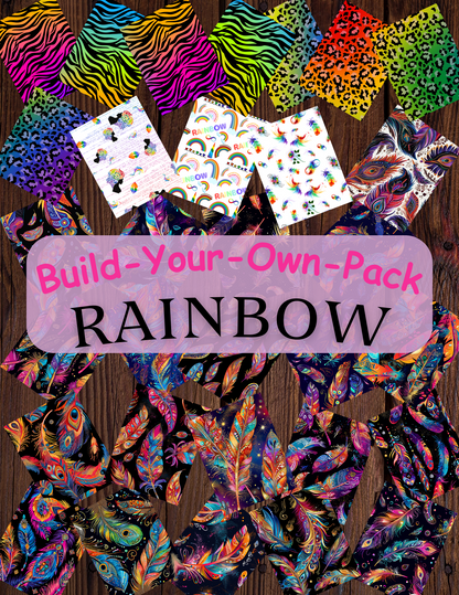 Rainbow Build Your Own Pack Premium Decorative Release Papers