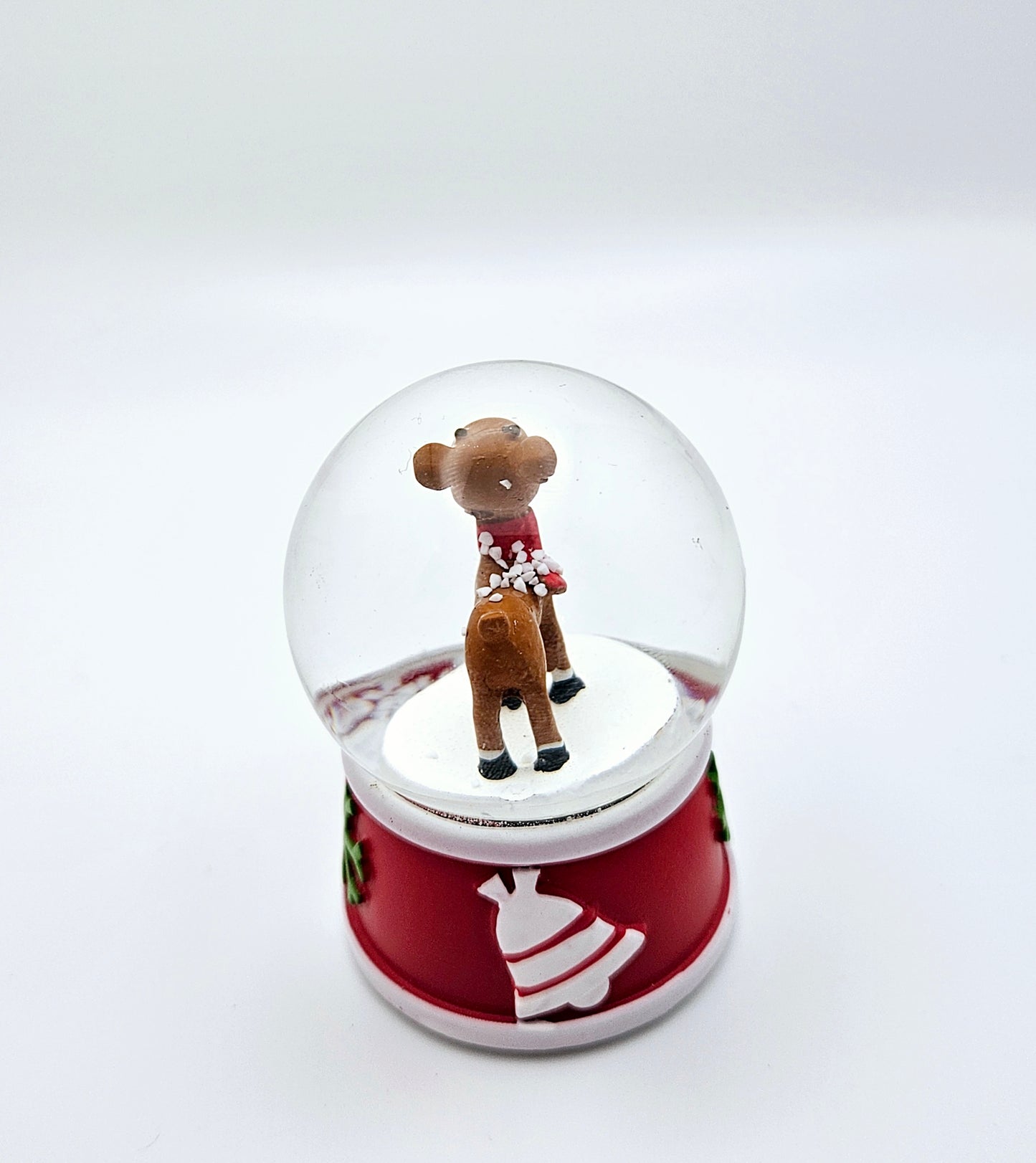 Rudolph Repurposed Snow Globe Coverminders