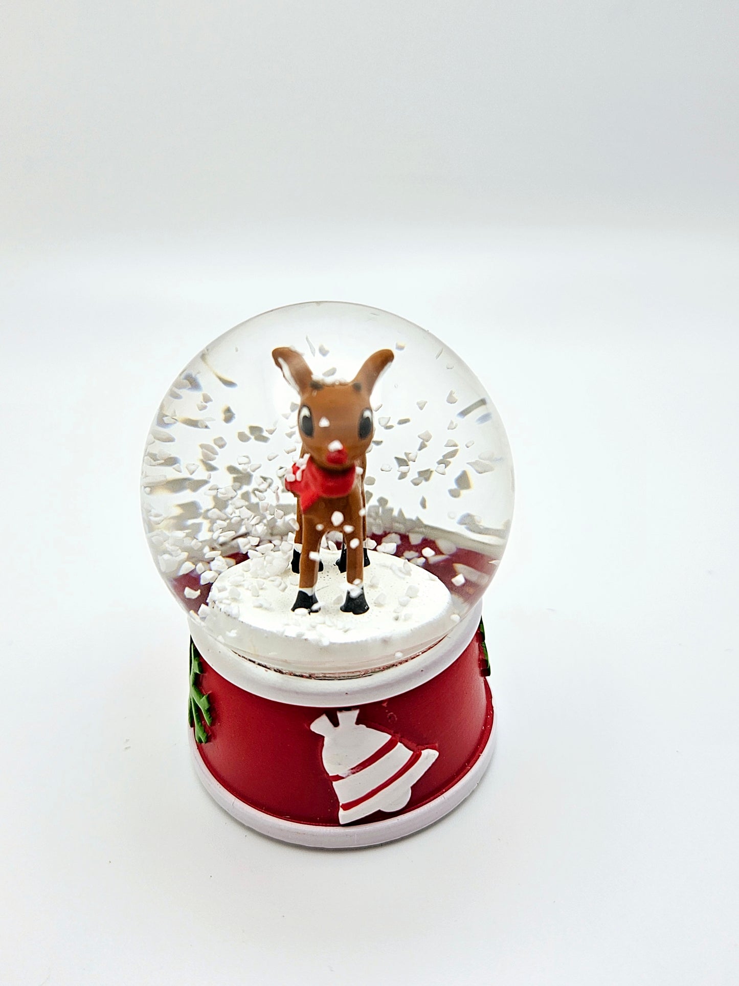 Rudolph Repurposed Snow Globe Coverminders