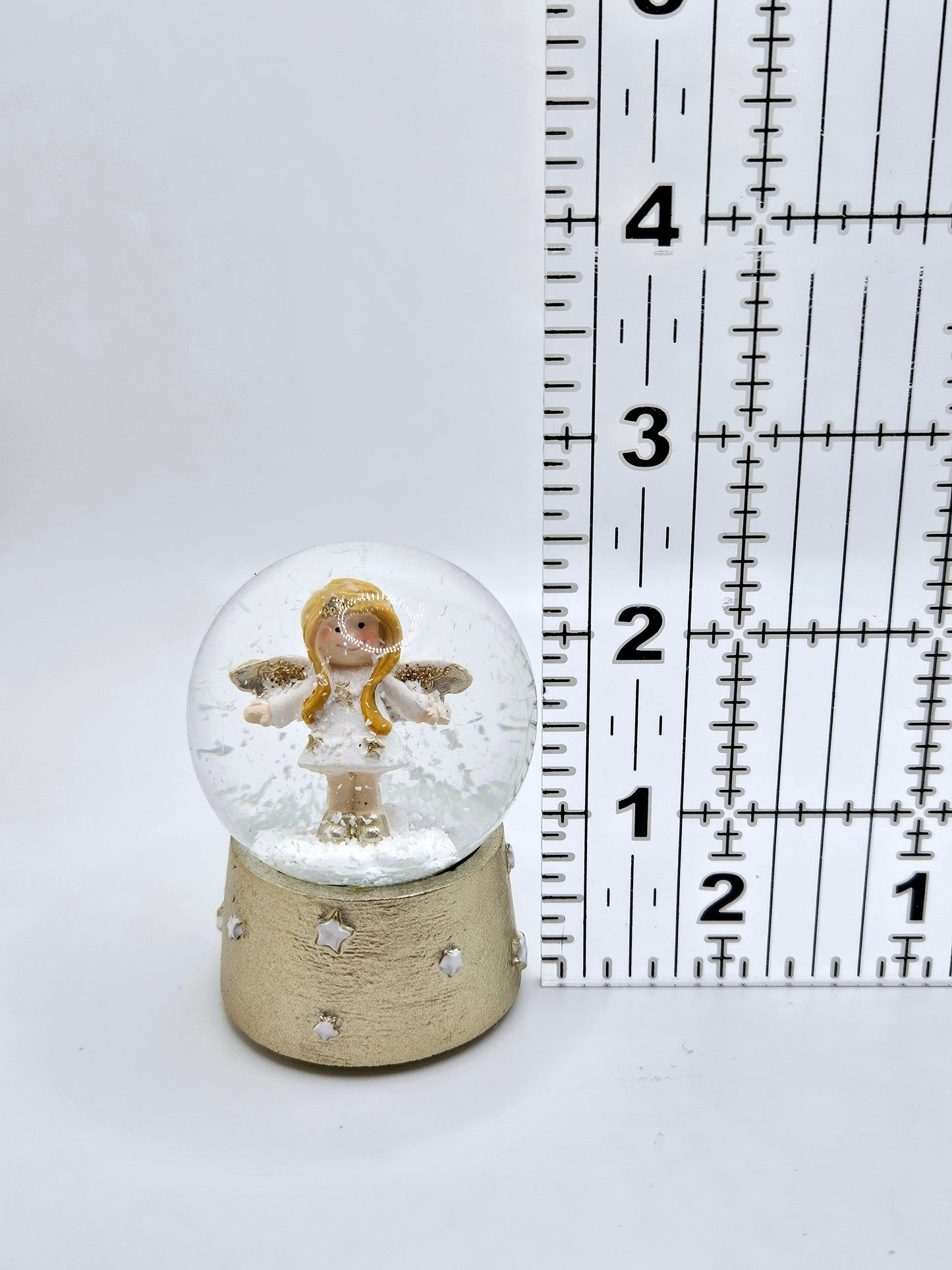 Blonde Hair Angel Snow Globe Coverminders