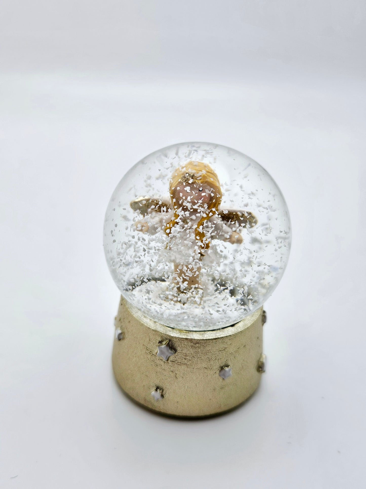 Blonde Hair Angel Snow Globe Coverminders