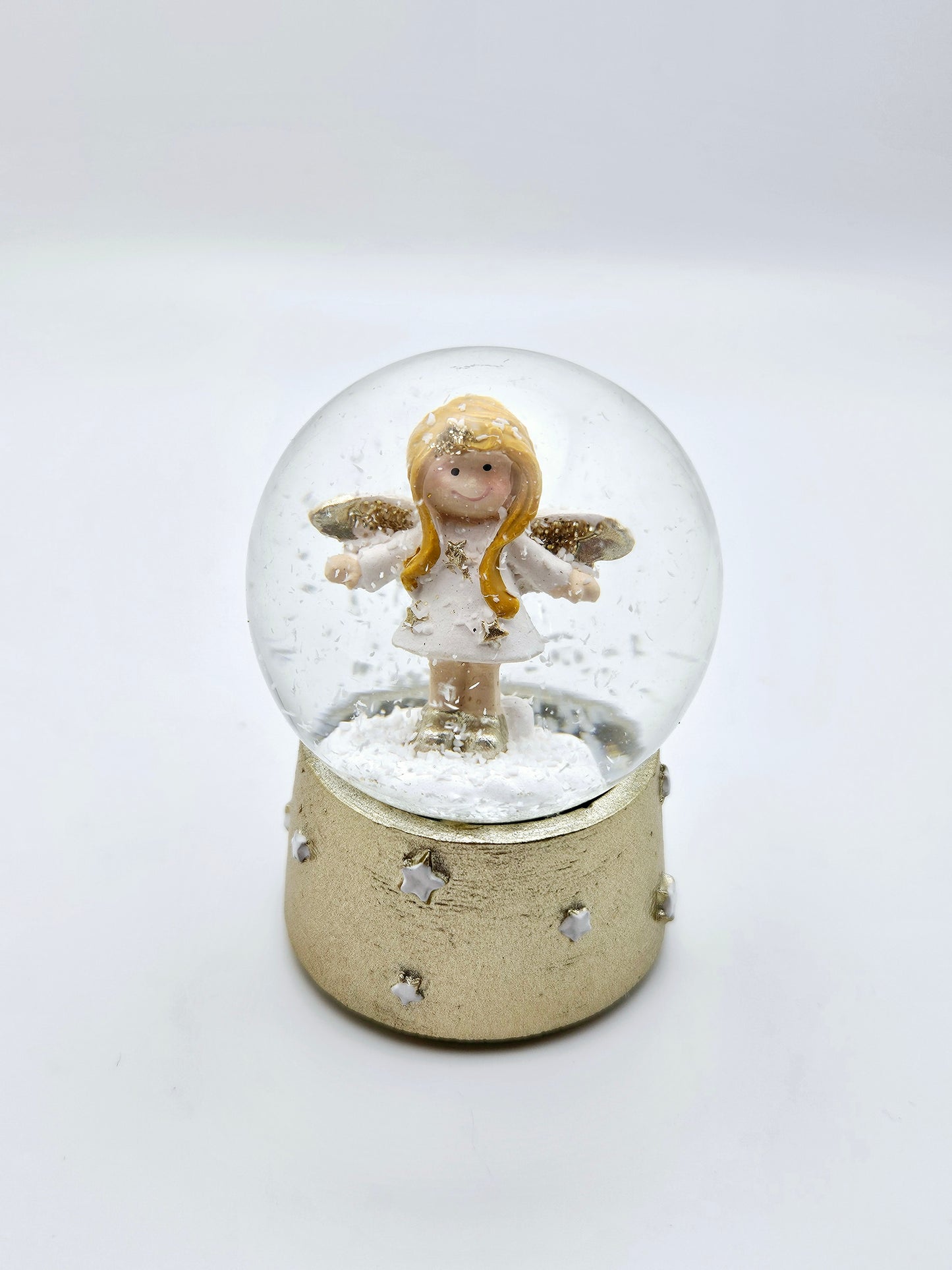 Blonde Hair Angel Snow Globe Coverminders