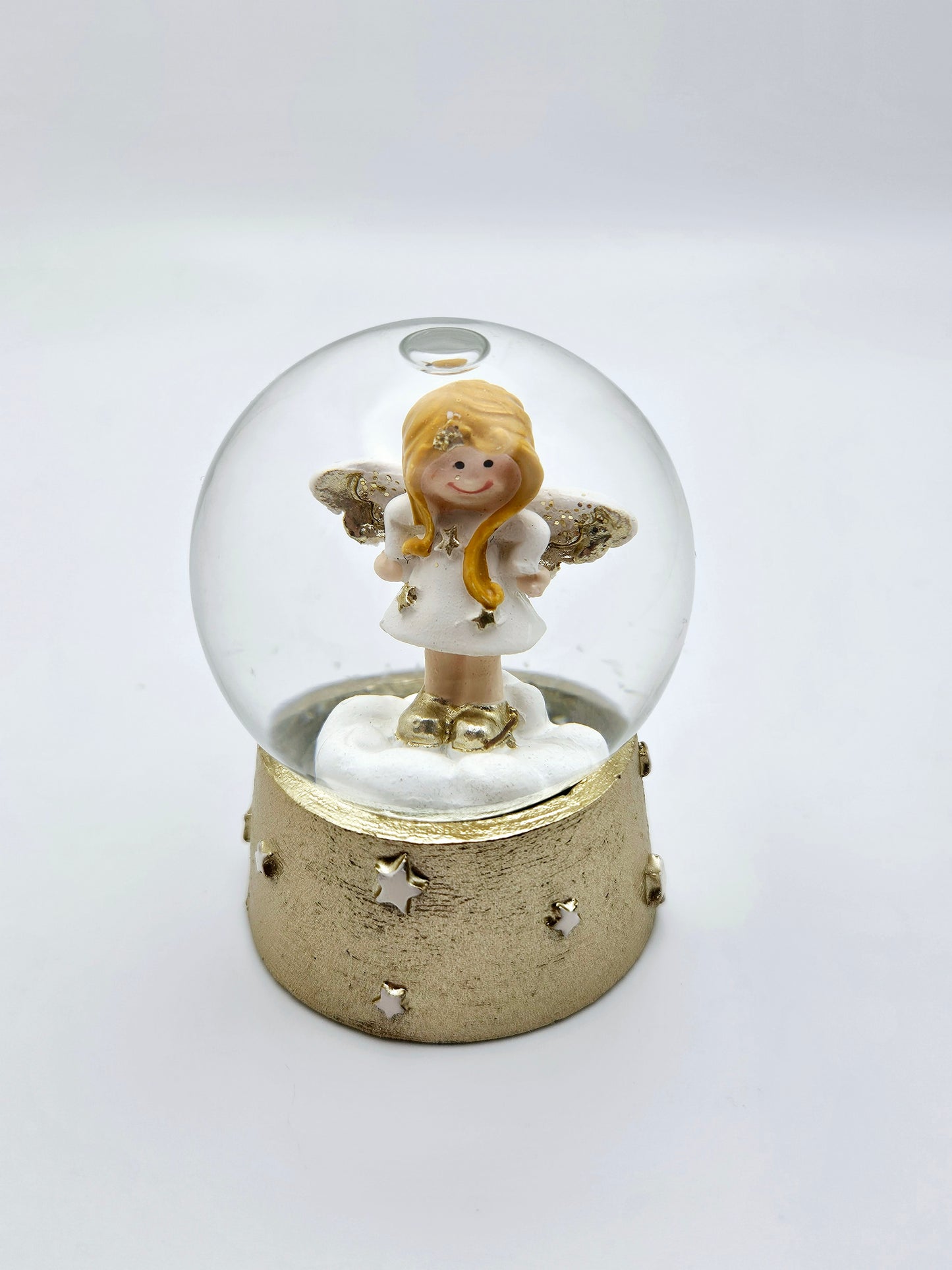 Blonde Hair Angel Snow Globe Coverminders