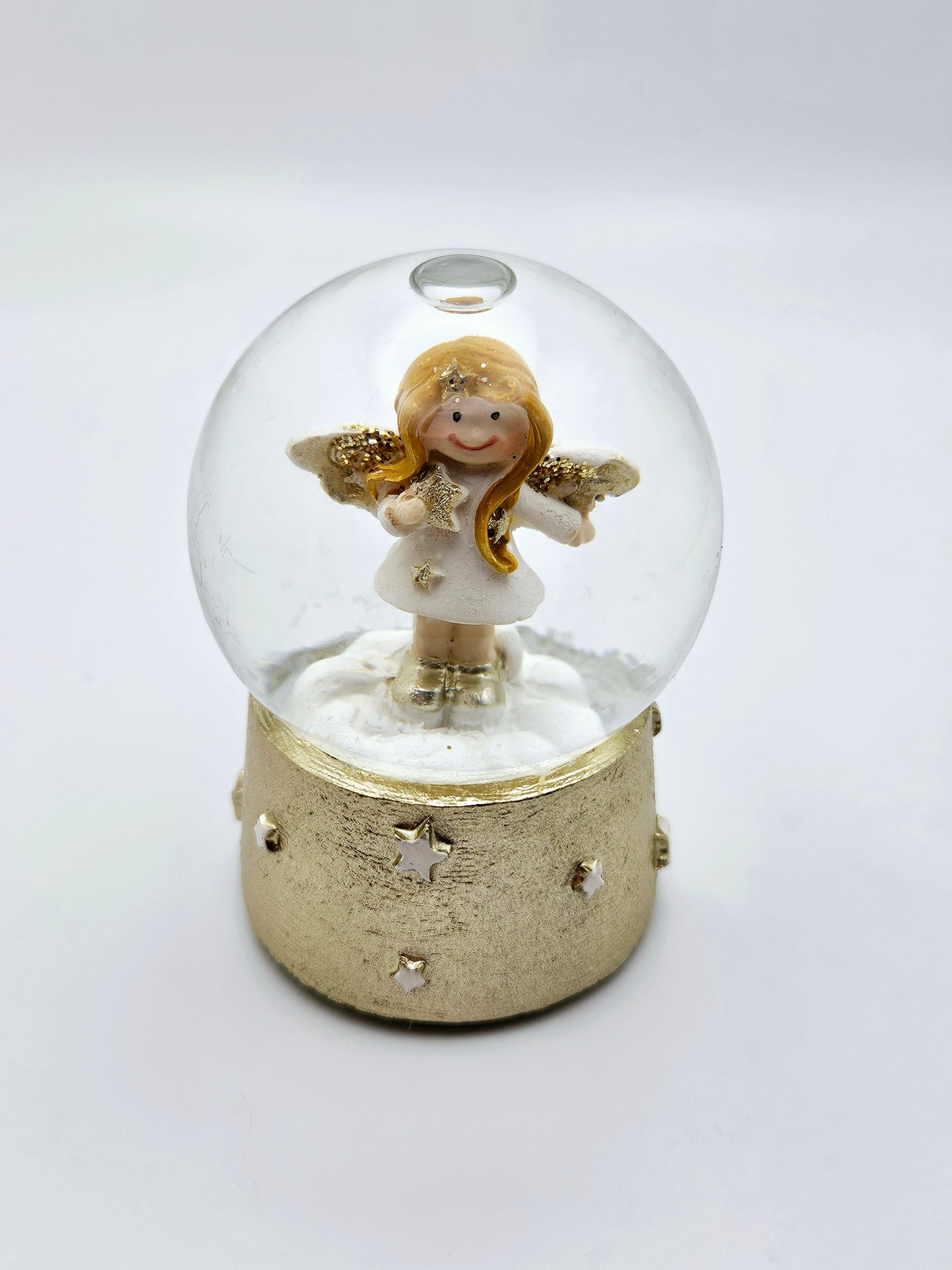 Blonde Hair Angel Snow Globe Coverminders