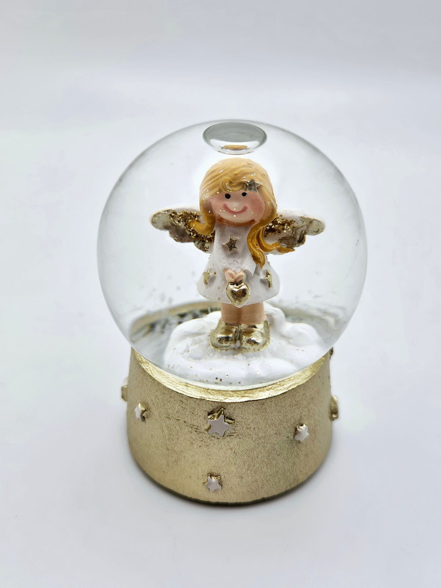 Blonde Hair Angel Snow Globe Coverminders