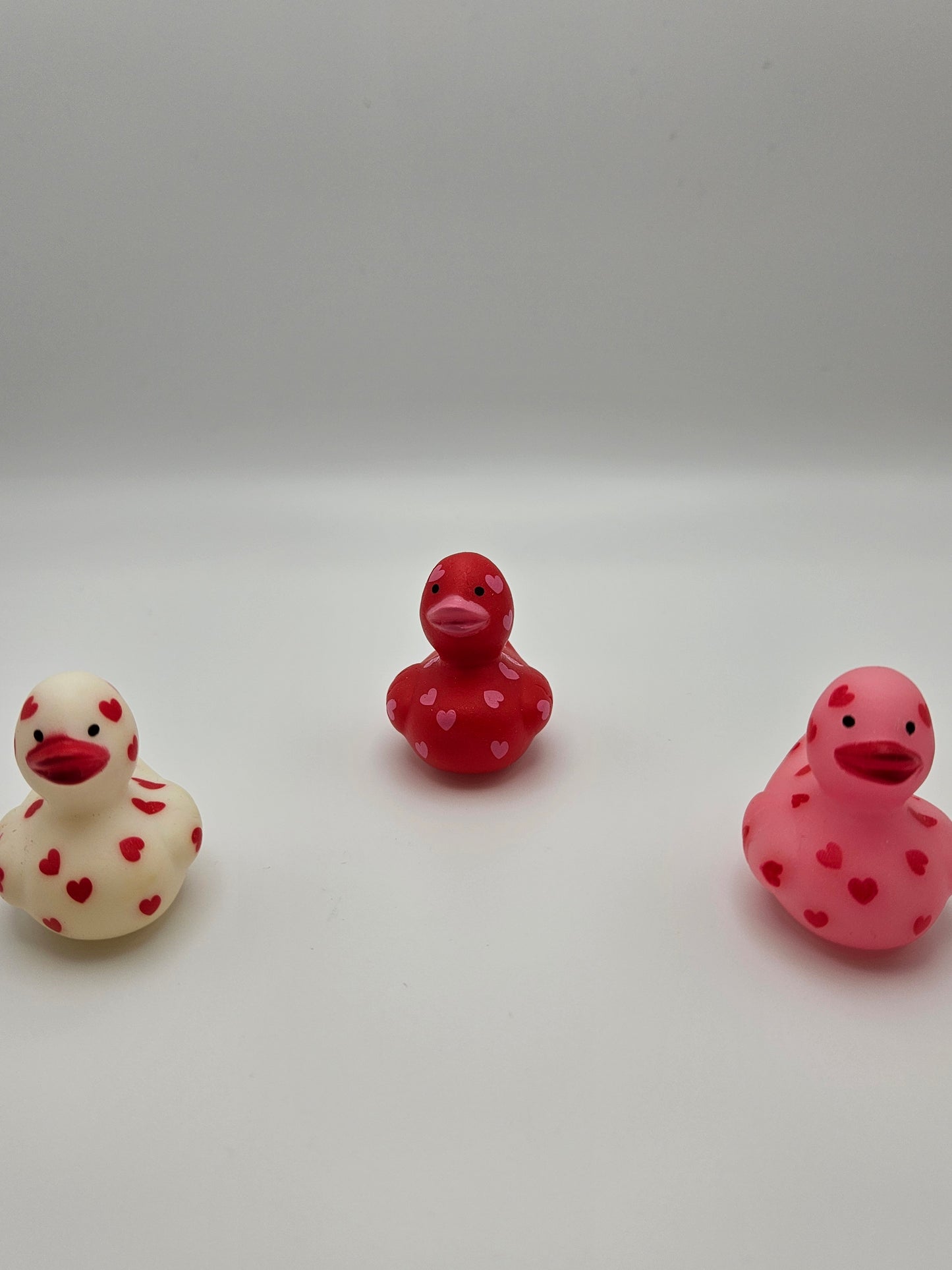 Valentines Heart Rubber Ducky Coverminder