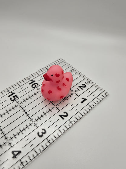 Valentines Heart Rubber Ducky Coverminder