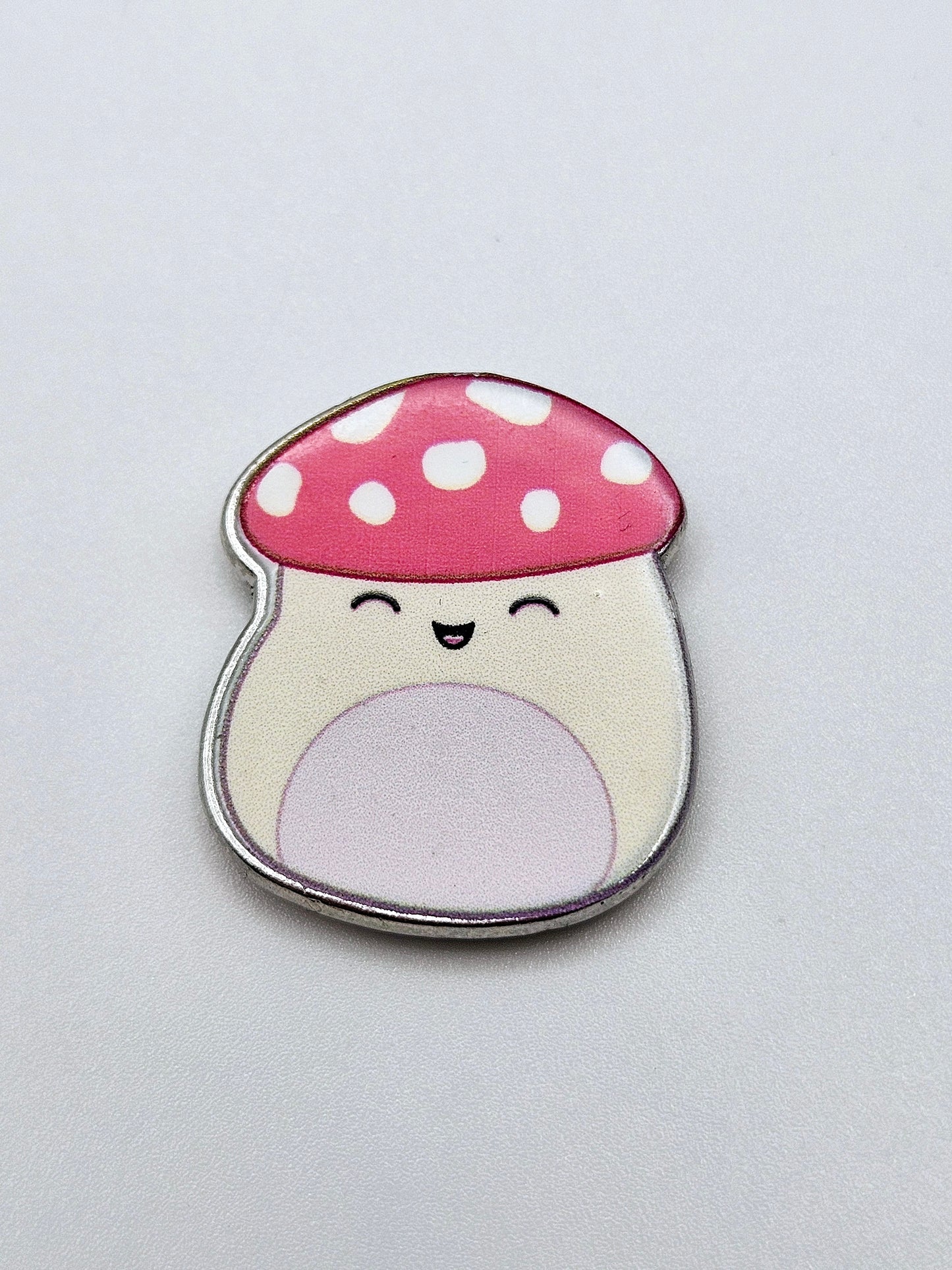 Squishmallow Mushroom Charm Repurposed into Coverminder