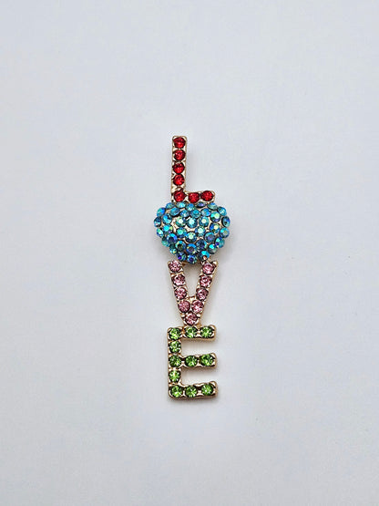 Blinged "Love" Coverminder