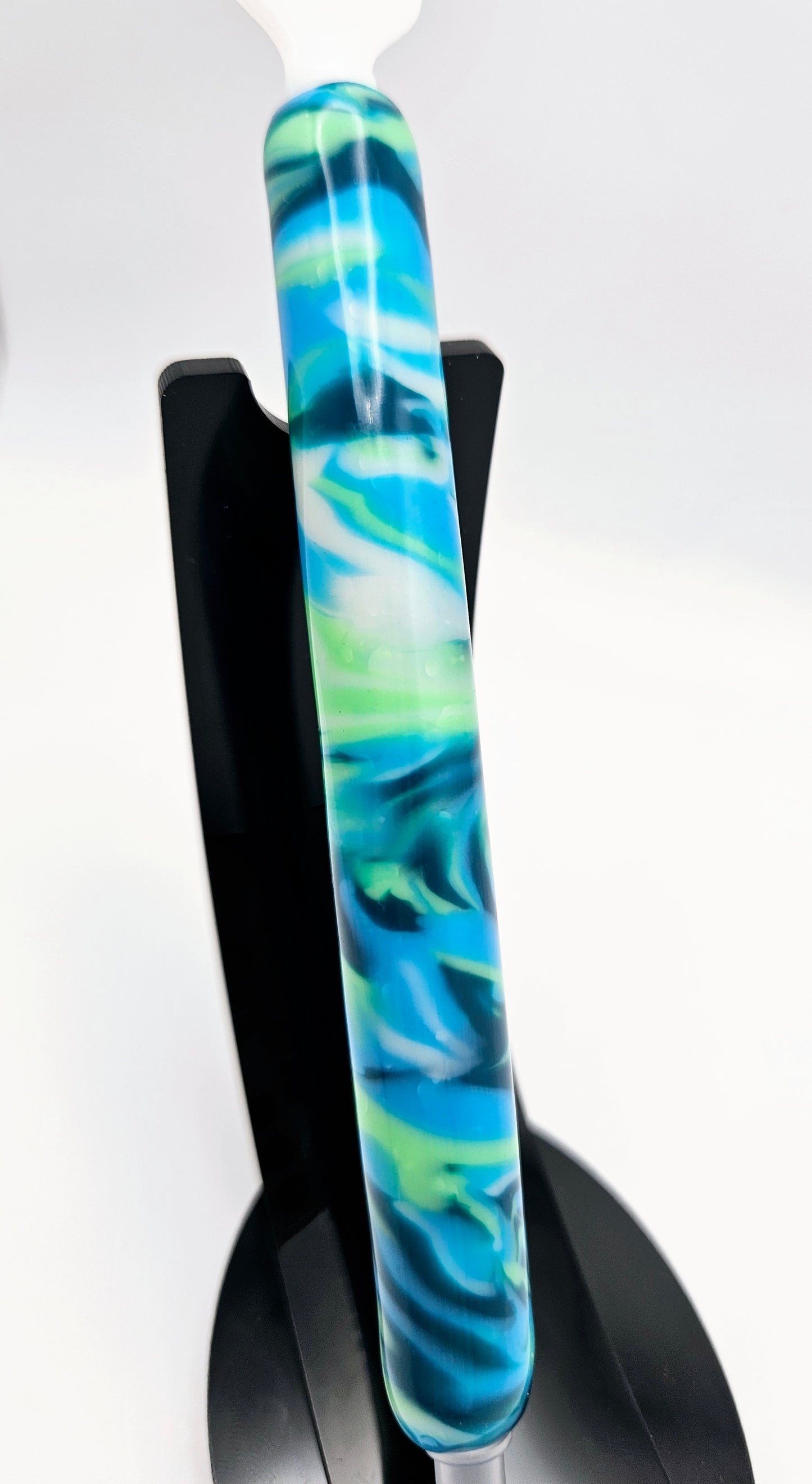 Green & Teal Marble Diamond Painting Pen