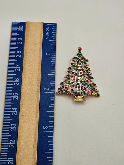 Shimmery Gold Christmas Tree Coverminder