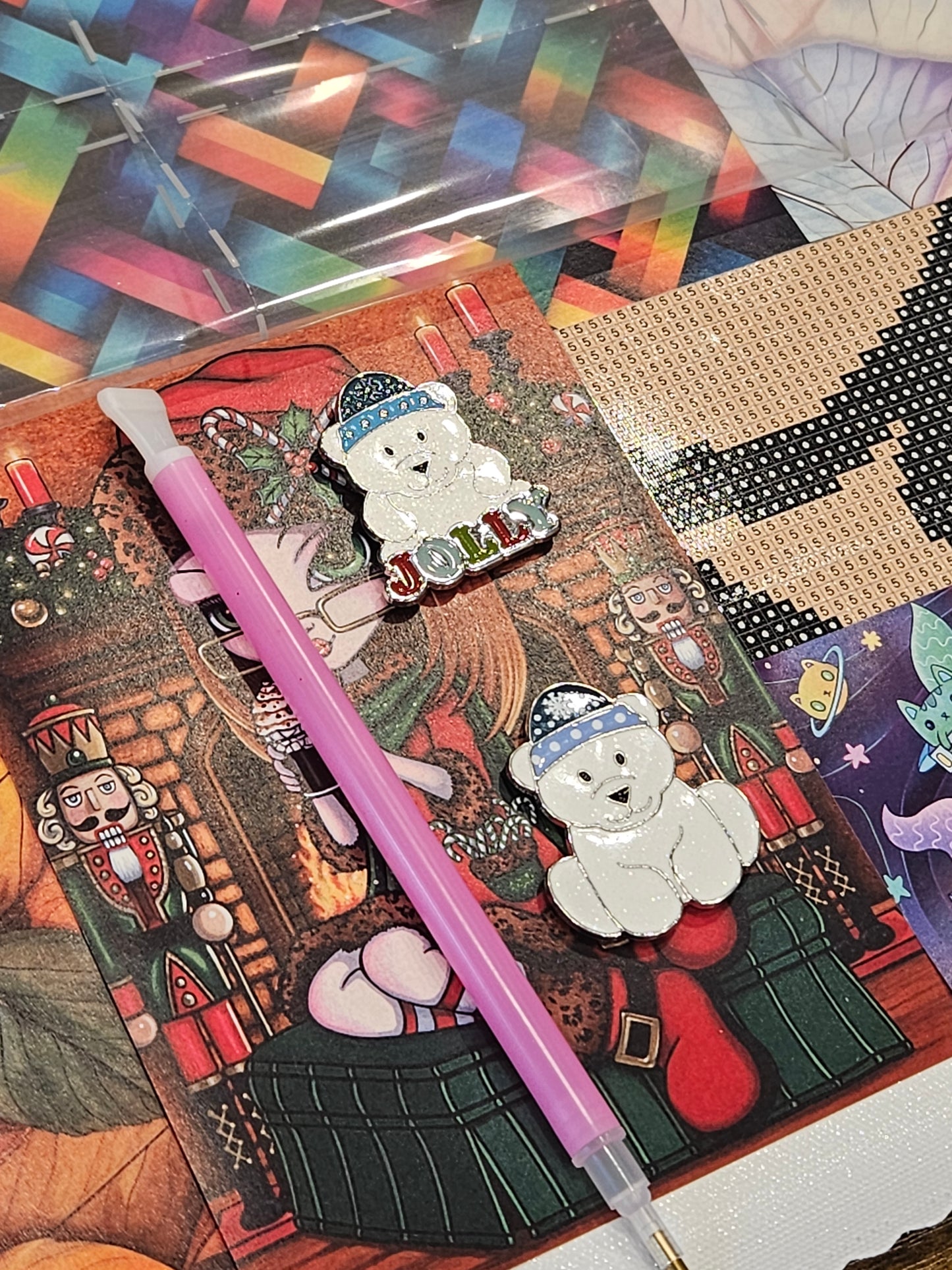 Festive Polar Bears Coverminders