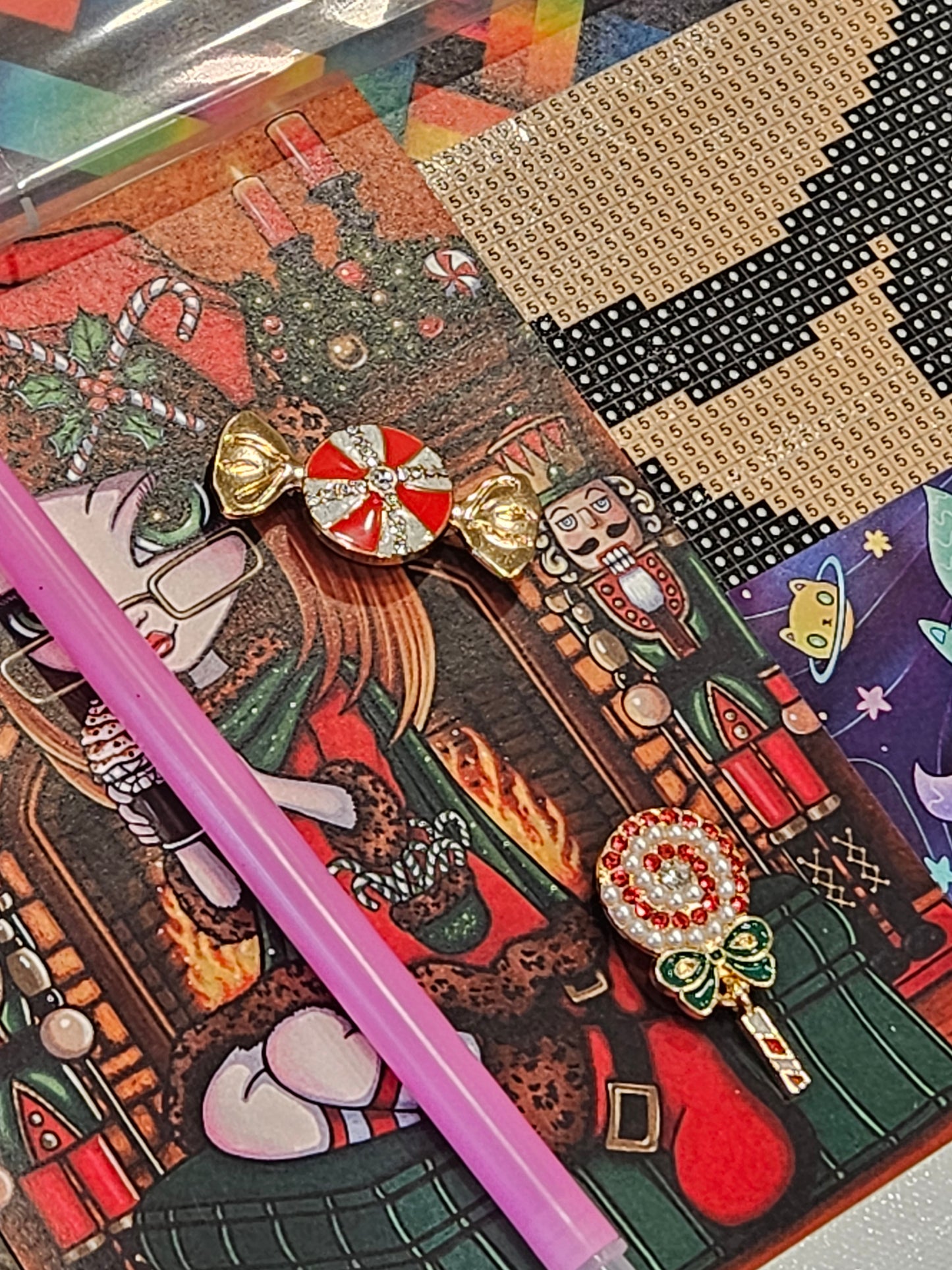 Christmas Candy Cane Coverminders