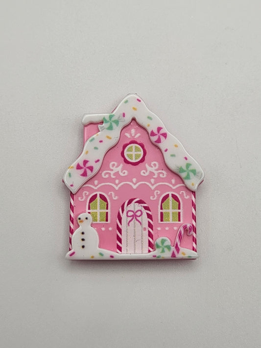 Pink Gingerbread House Coverminder