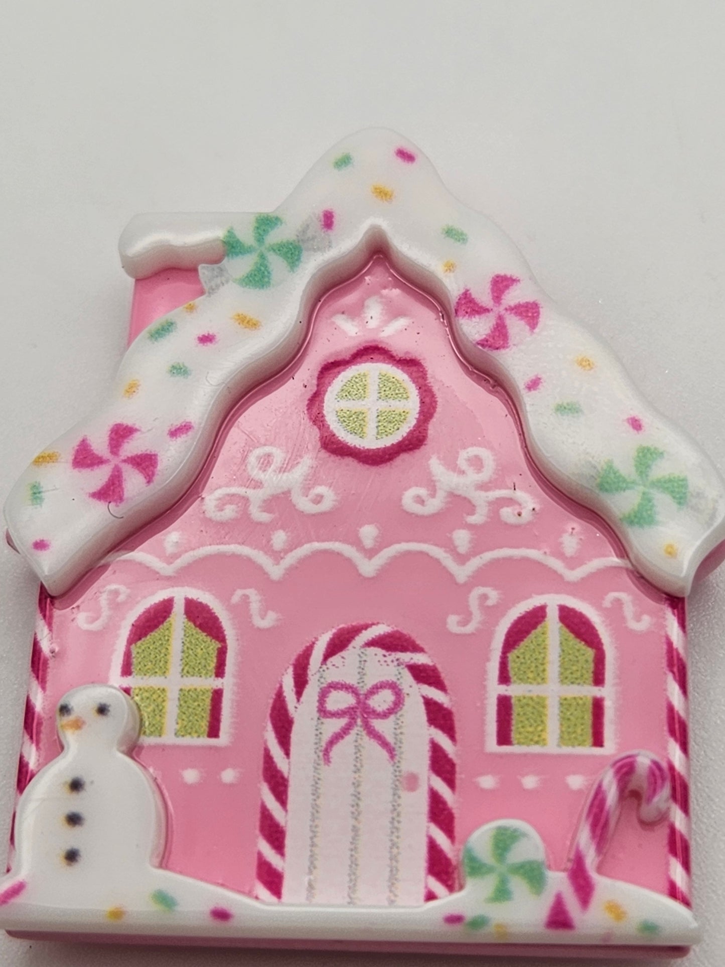 Pink Gingerbread House Coverminder
