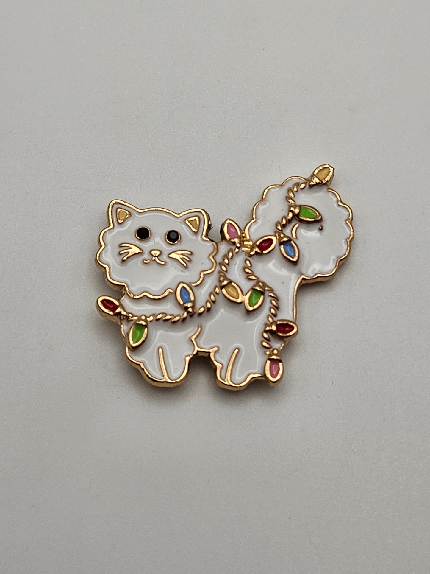 Christmas Light Kitty Coverminder