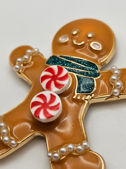 Candy Button Gingerbread Man Coverminder