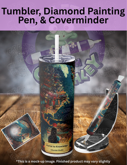 "Portal to Knowledge" by ©Auclair Studio Premium Accessories for Diamond Painting