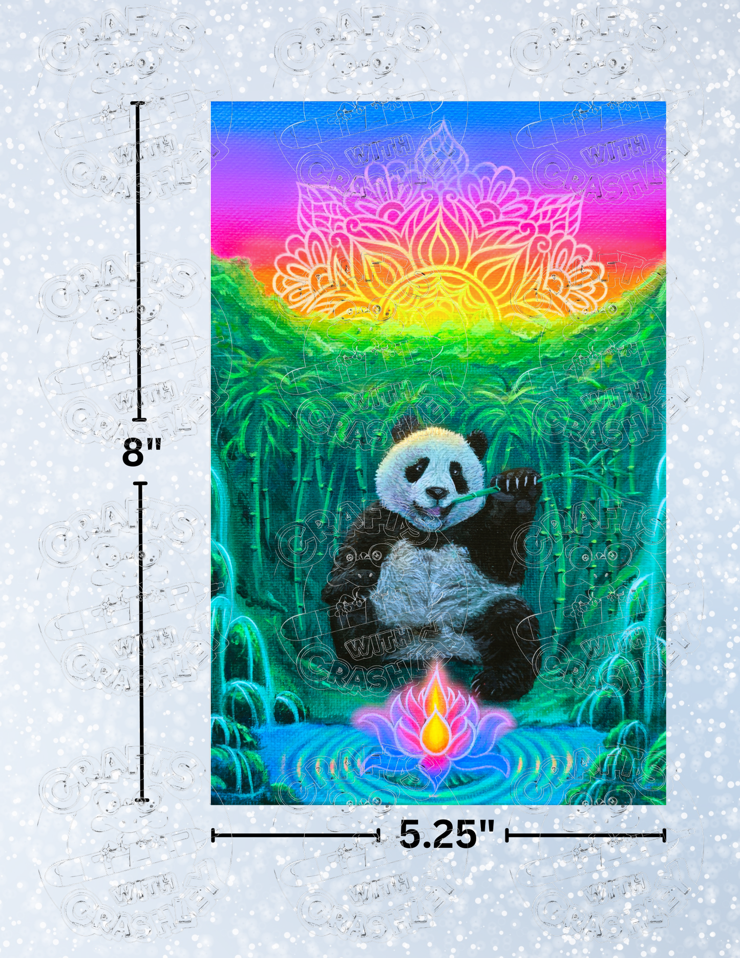 "Radiance" by ©Becca Tindol Premium Decorative Release Papers for Diamond Painting