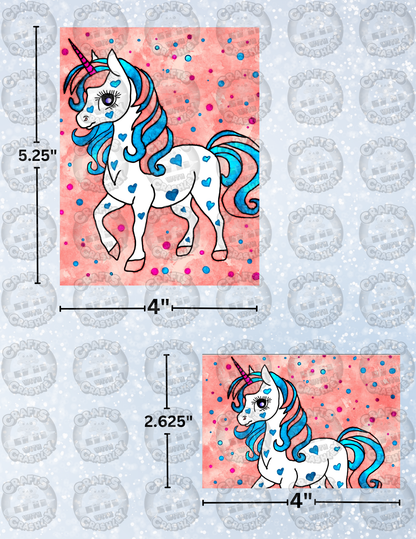 "Unicorn" by ©Cheryl Carpenter Decorative Diamond Painting Release Papers