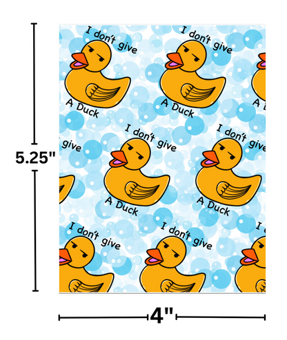 "I Don't Give A Duck" by Mrs Coffee Decorative Diamond Painting Release Papers