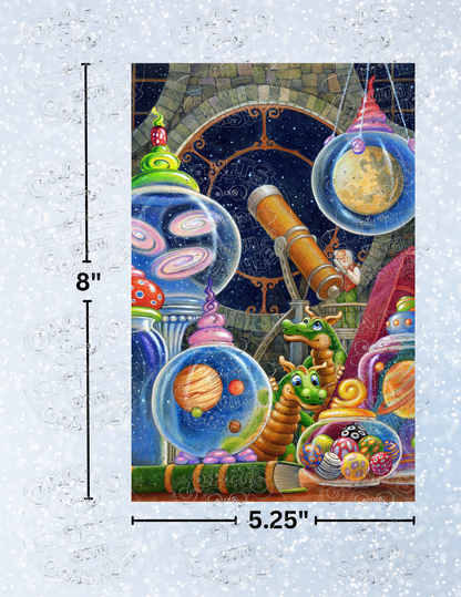 "The Universe in a Jar" by ©Randal Spangler Premium Decorative Release Papers for Diamond Painting