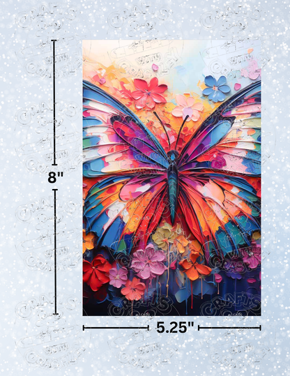 "Butterfly Bliss" by ©Stacy Deal Premium Decorative Release Papers for Diamond Painting
