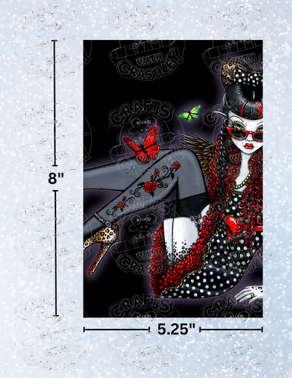 "Toni" by ©Myka Jelina Premium Decorative Release Papers for Diamond Painting