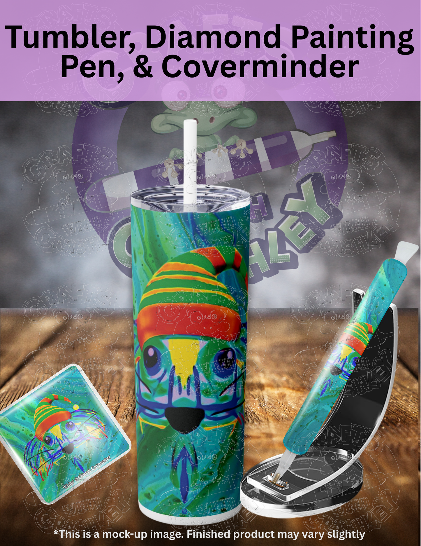 "Chip" by ©Cheryl Carpenter Premium Accessories for Diamond Painting