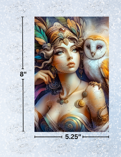 "Athena" by ©Stacy Deal Premium Decorative Release Papers for Diamond Painting