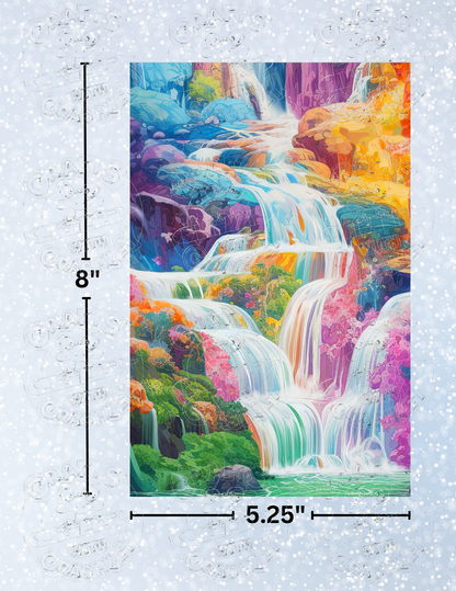 "Candy Waterfalls" by ©Auclair Studio Premium Decorative Release Papers for Diamond Painting