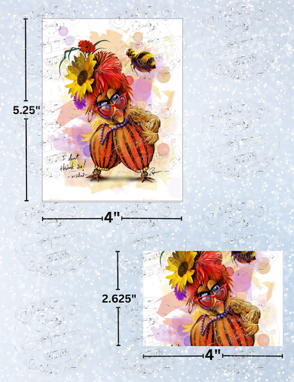 "Mildred" by ©Richard Lorenz Decorative Diamond Painting Release Papers