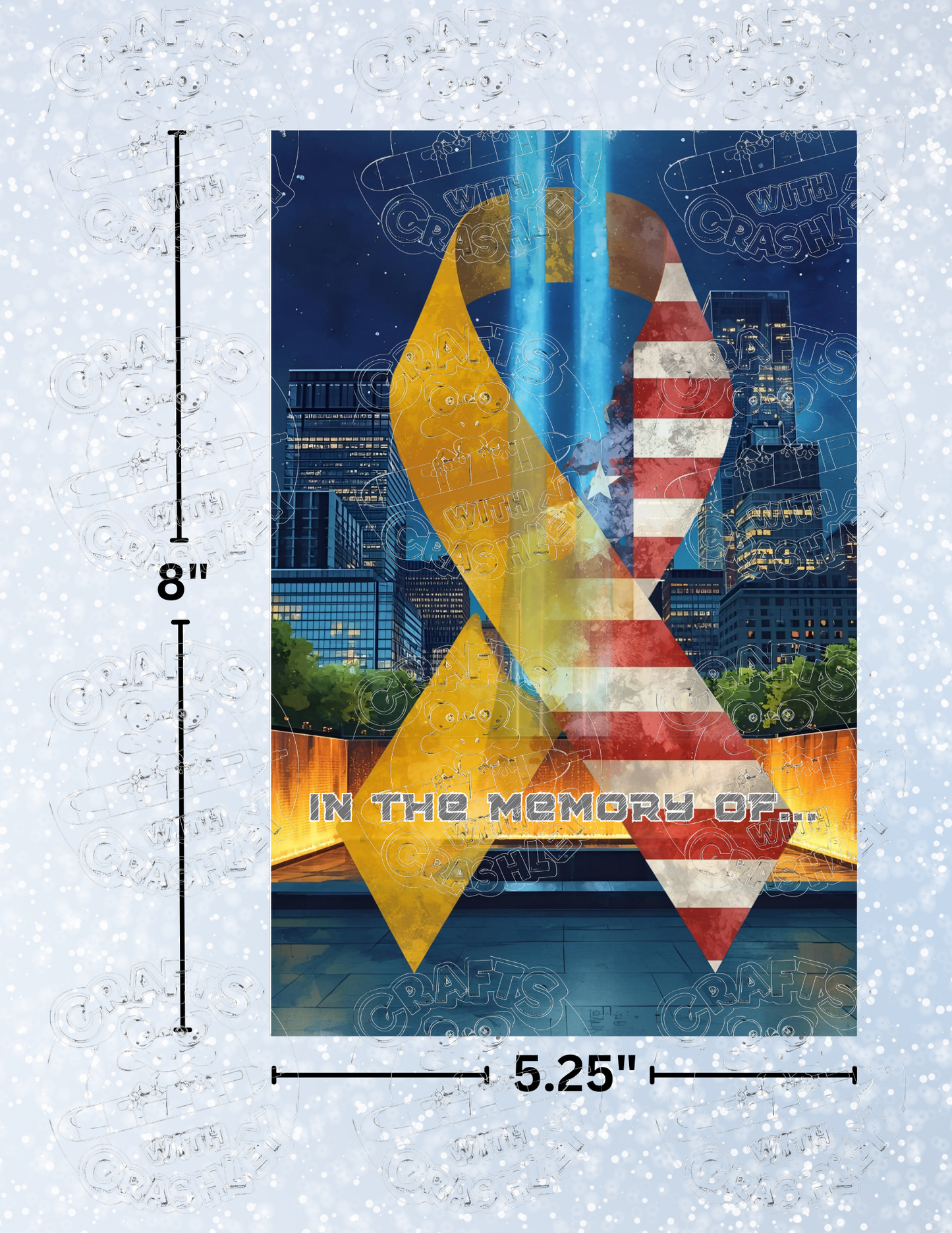 "In the Memory Of..." Premium Decorative Release Papers for Diamond Painting