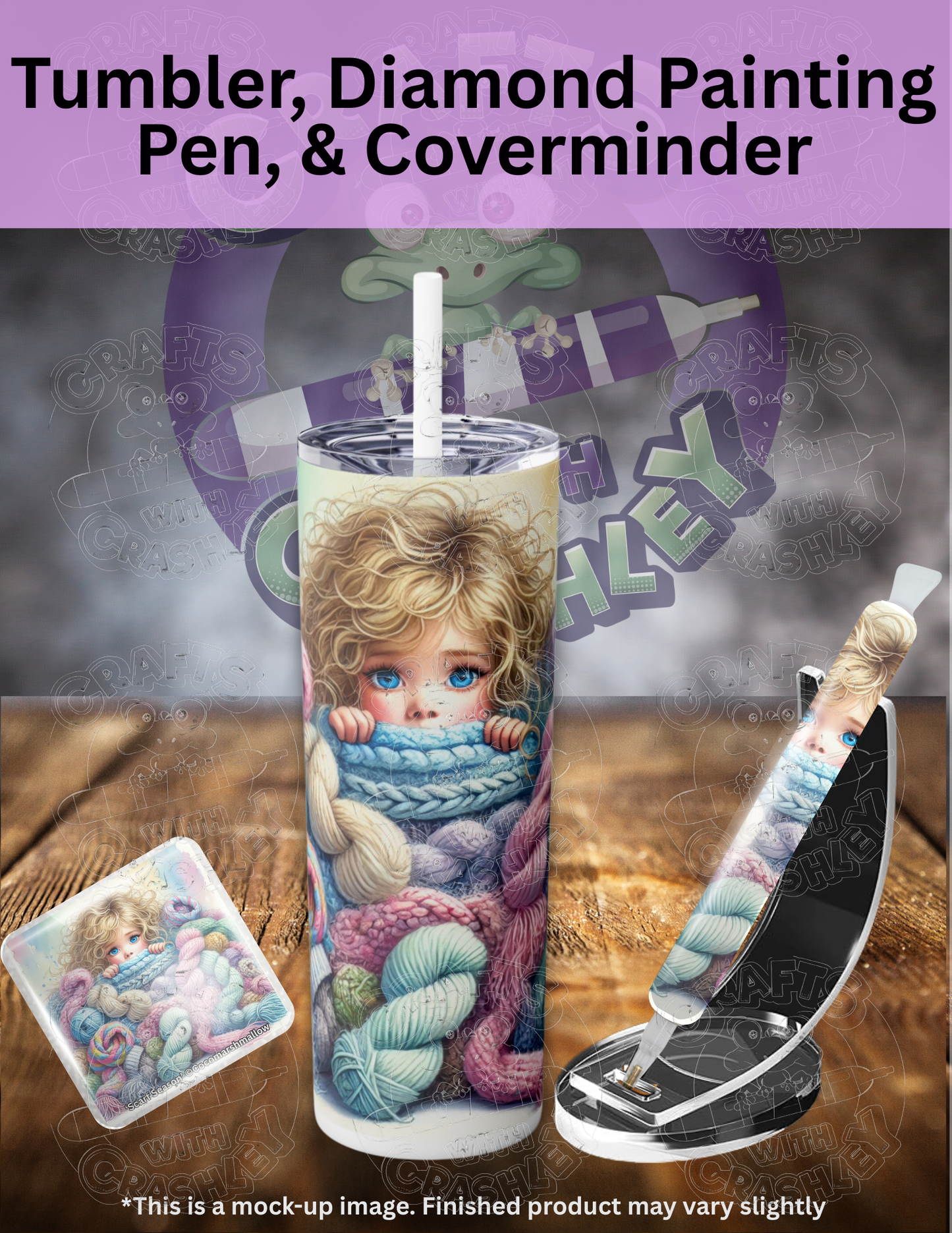 "Scarf Season" by ©Cocomarshmallow Premium Accessories for Diamond Painting