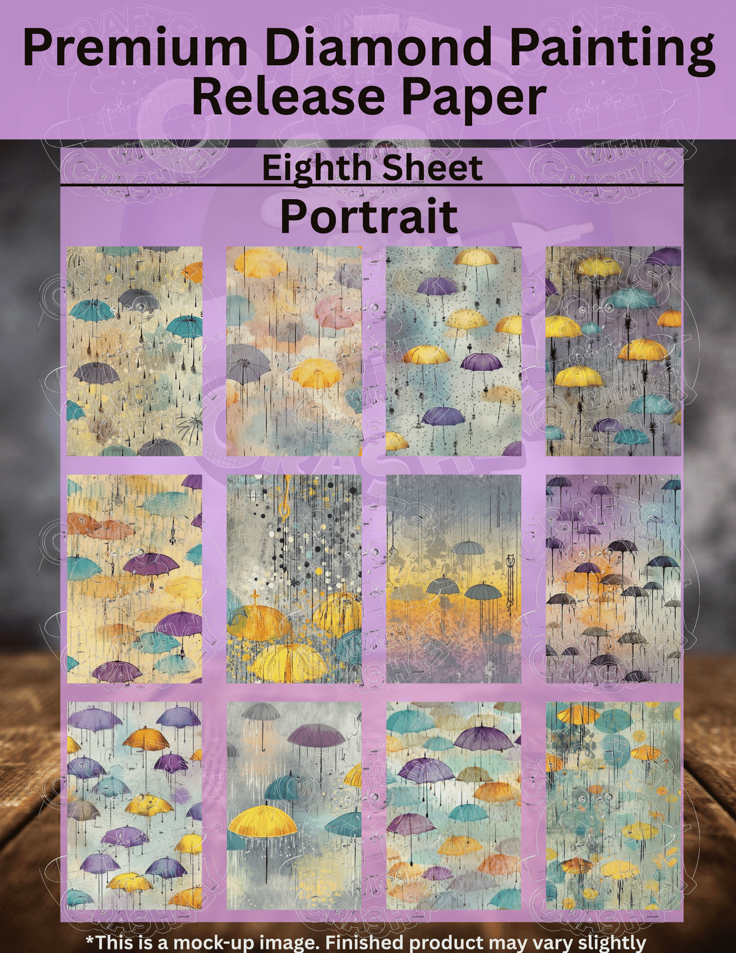Rain and Radiance Combo Pack Premium Release Paper for Diamond Painting